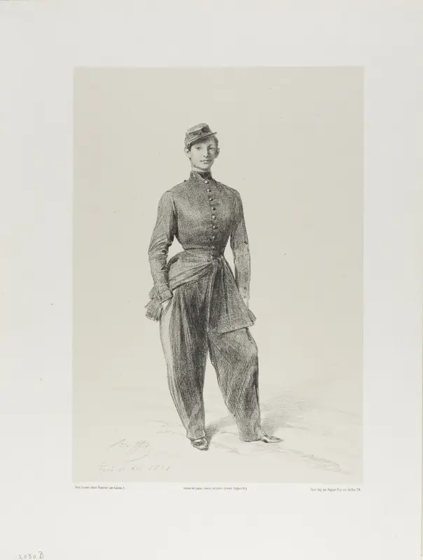 Portrait of Auguste Raffet Wall Art by Denis Auguste Marie Raffet - High-Resolution Digital Print