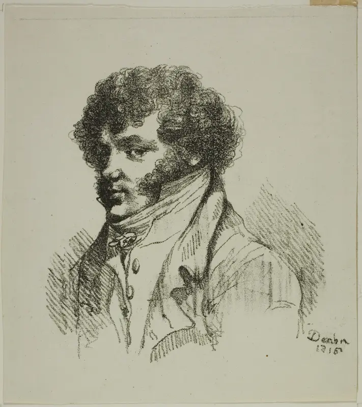Portrait of Brunet, Printer
