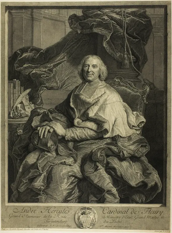 Portrait of Cardinal de Fleury