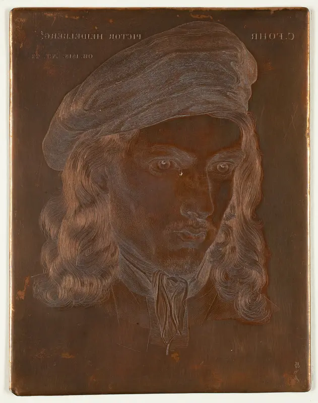 Portrait of Carl Phillip Fohr Wall Art by Samuel Amsler - High-Resolution Digital Print