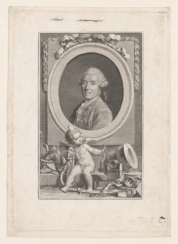 Portrait of Charles Borde Wall Art by Charles Boily - High-Resolution Digital Print