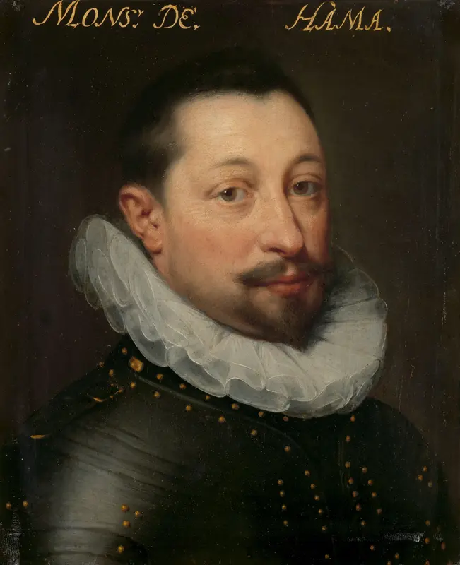 Portrait of Charles de Levin (?-1592), Lord of Famars, Forimont and Lousart Wall Art by Unknown - High-Resolution Digital Print
