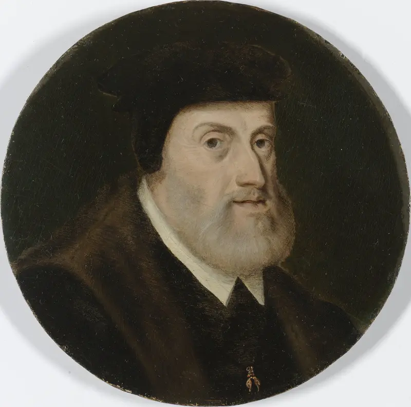 Portrait of Charles V, Holy Roman Emperor Wall Art by anonymous - High-Resolution Digital Print