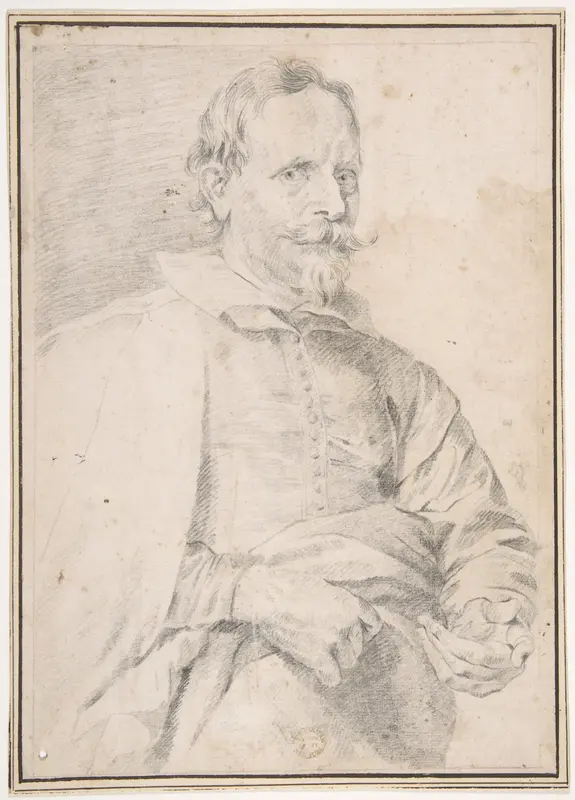 Portrait of Cornelis de Vos Wall Art by Anonymous, Flemish, 17th century - High-Resolution Digital Print