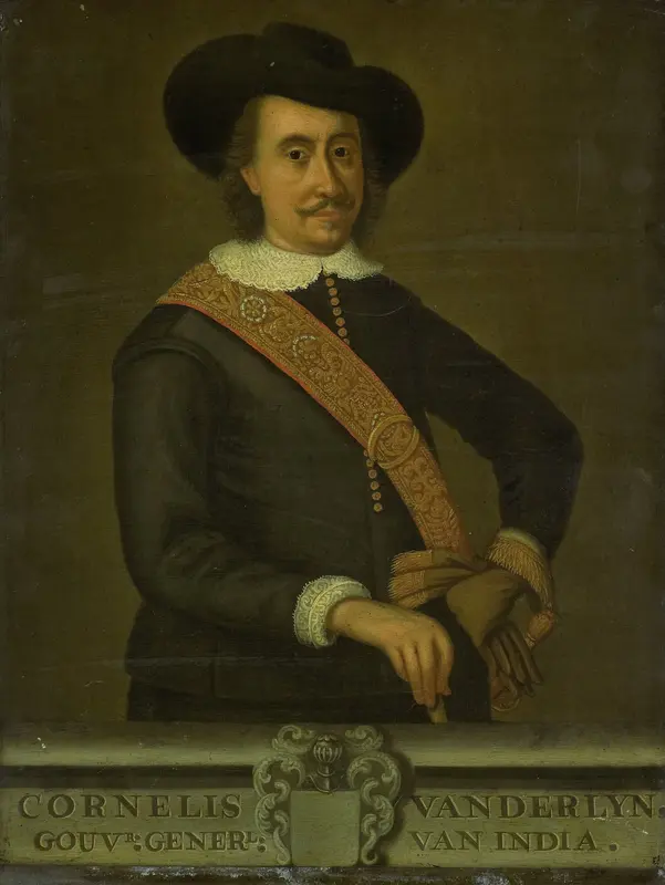 Portrait of Cornelis van der Lijn, Governor-General of the Dutch East Indies Wall Art by anonymous - High-Resolution Digital Print