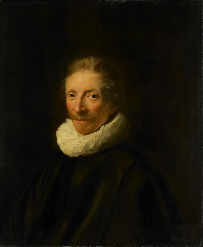 Portrait of David de Moor (1598-1643) Wall Art by Unknown - High-Resolution Digital Print