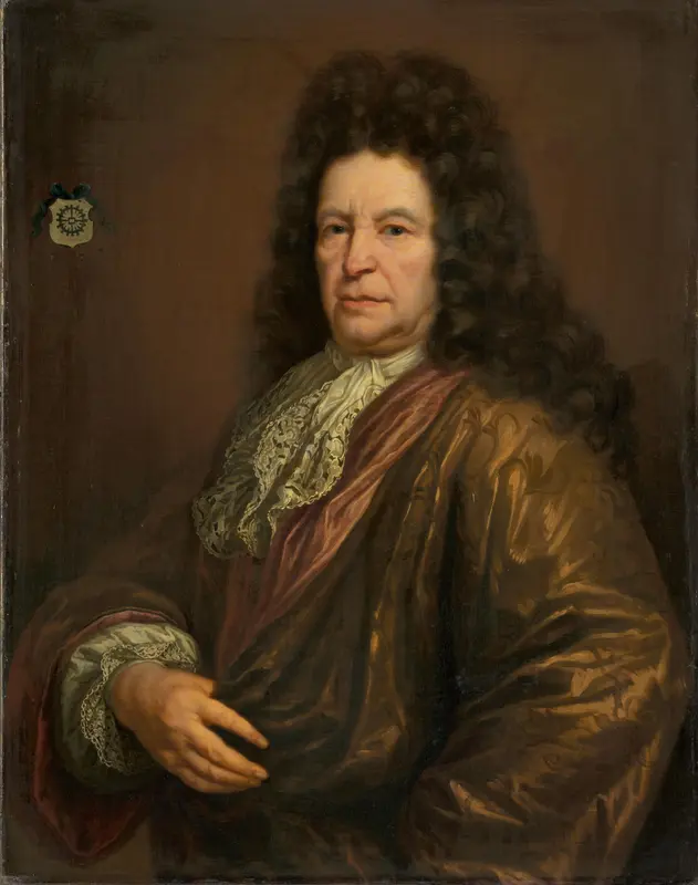 Portrait of Diederik van Hogendorp (1625-1702) Wall Art by anonymous - High-Resolution Digital Print
