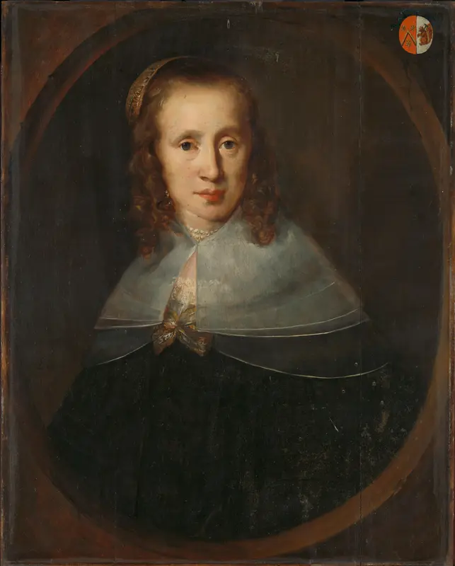 Portrait of Digna de Maets (?-before 1667) Wall Art by Unknown - High-Resolution Digital Print