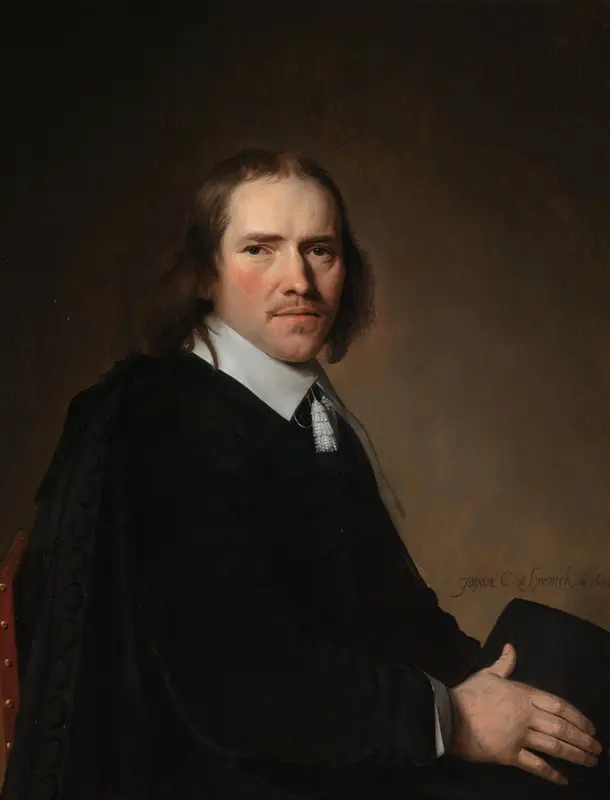 Portrait of Dirck, Johannes, or Jacobus Wallis Wall Art by Unknown - High-Resolution Digital Print