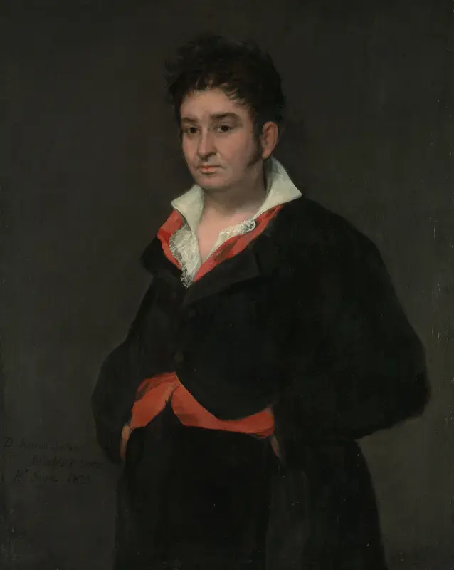 Portrait of Don Ramón Satué Wall Art by Francisco de Goya - High-Resolution Digital Print