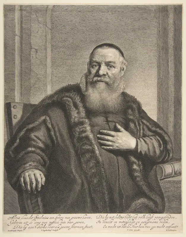Portrait of Eleazor Swalmius Wall Art by Jonas Suyderhoef - High-Resolution Digital Print
