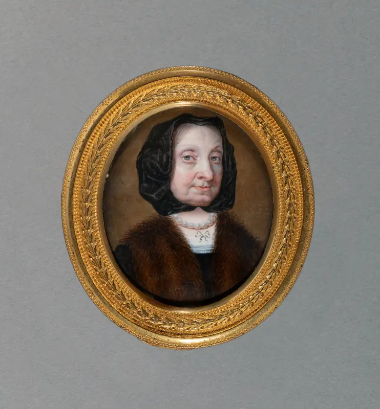 Portrait of Elizabeth Cromwell, Daughter of Oliver Cromwell Wall Art by Paul Prieur - High-Resolution Digital Print