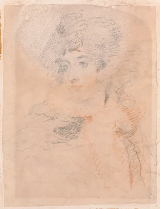 Portrait of Elizabeth Farren, Countess of Derby Wall Art by Sir Thomas Lawrence - High-Resolution Digital Print
