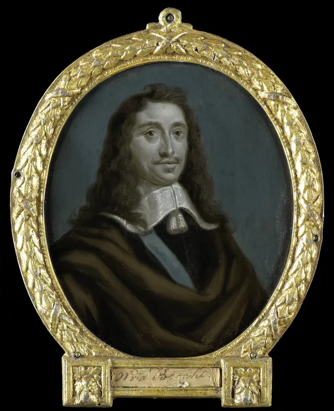 Portrait of Everard Meyster, Poet in Utrecht Wall Art by Arnoud van Halen - High-Resolution Digital Print