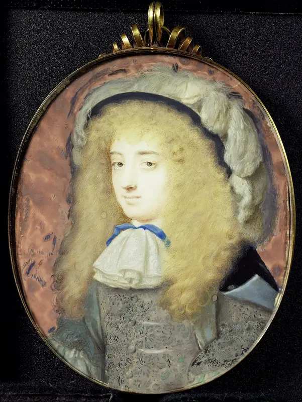 Portrait of Frances Teresa Stuart (1647-1702), Duchess of Richmond and Lennox, in Male Costume Wall Art by Samuel Cooper - High-Resolution Digital Print