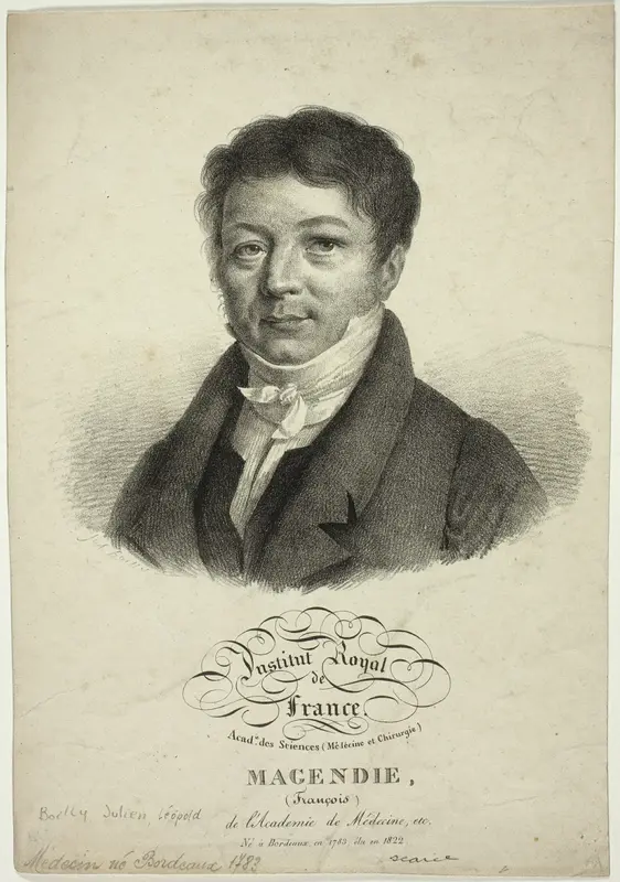 Portrait of François Magendie Wall Art by Jules Boilly - High-Resolution Digital Print