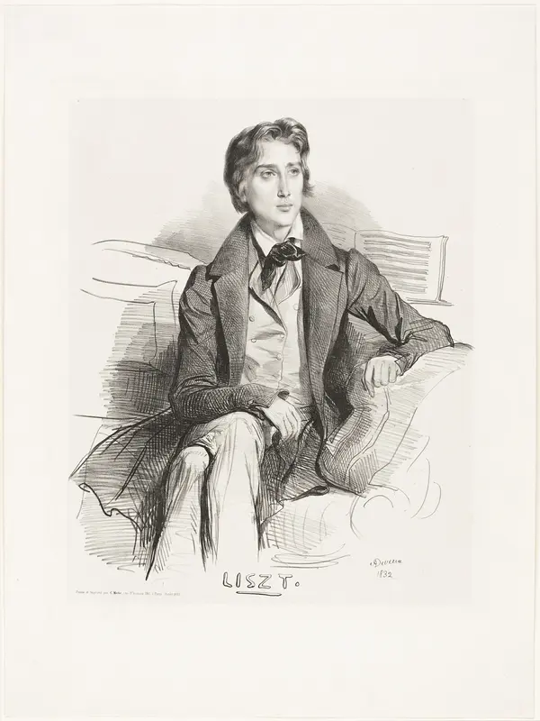 Portrait of Franz Liszt