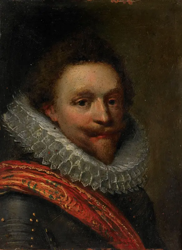 Portrait of Frederik Hendrik (1584-1647), Prince of Orange Wall Art by Unknown - High-Resolution Digital Print