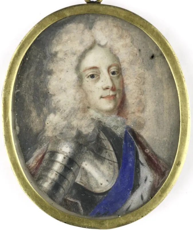 Portrait of George II (1683-1760), King of England Wall Art by Benjamin Arlaud - High-Resolution Digital Print