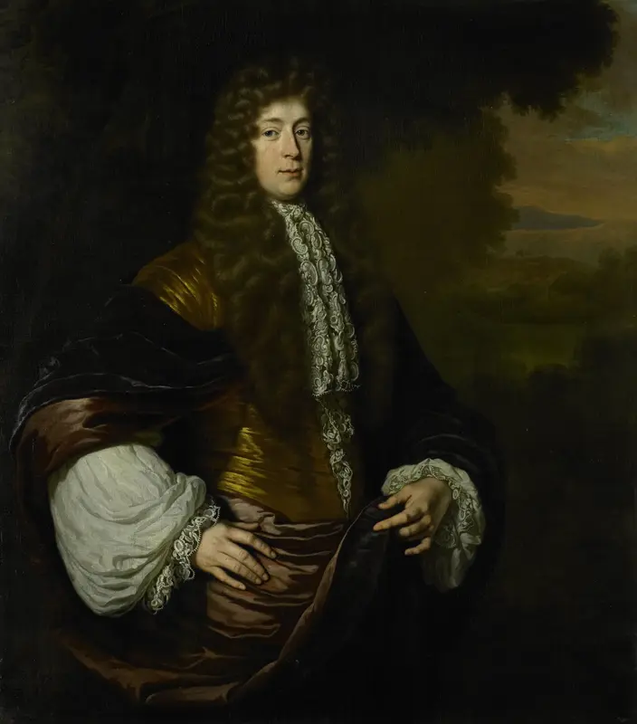 Portrait of Hendrick Bicker (1649 - 1718), burgomaster of Amsterdam Wall Art by Michiel van Musscher - High-Resolution Digital Print