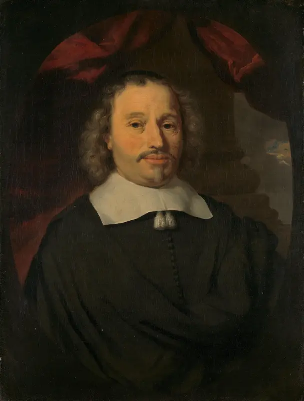 Portrait of Hendrick Wijnands  (1601/02-1676) Wall Art by Unknown - High-Resolution Digital Print
