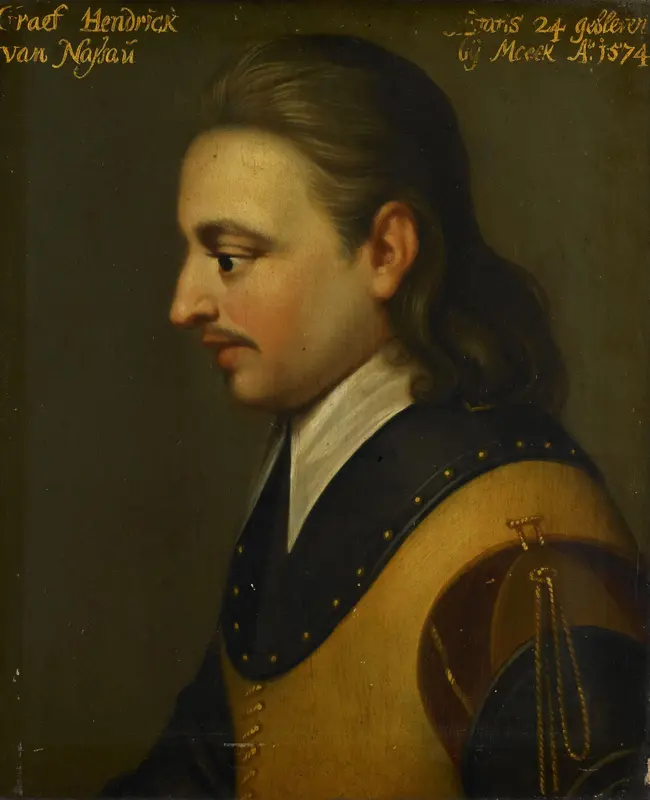 Portrait of Hendrik (1550-74), Count of Nassau Wall Art by Unknown - High-Resolution Digital Print