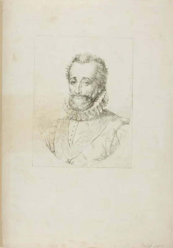 Portrait of Henry IV Wall Art by baron François Pascal Simon Gérard - High-Resolution Digital Print