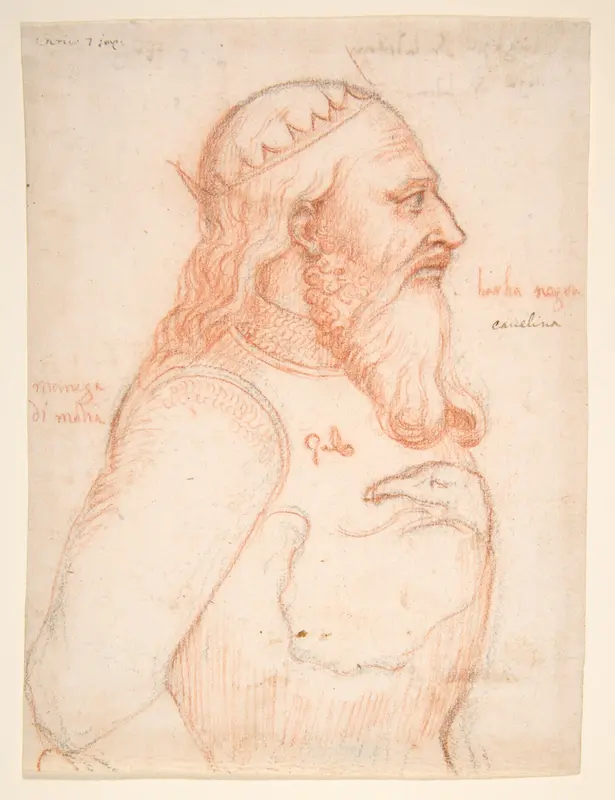 Portrait of Henry VII Wall Art by Anonymous, Italian, 16th century - High-Resolution Digital Print