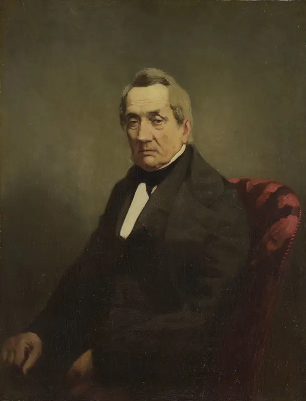 Portrait of J C de Brunett, Consul-General of Russia to Amsterdam Wall Art by anonymous - High-Resolution Digital Print