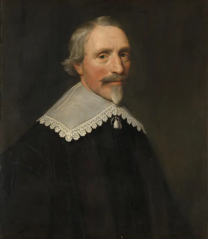 Portrait of Jacob Cats (1577-1660) Wall Art by Unknown - High-Resolution Digital Print
