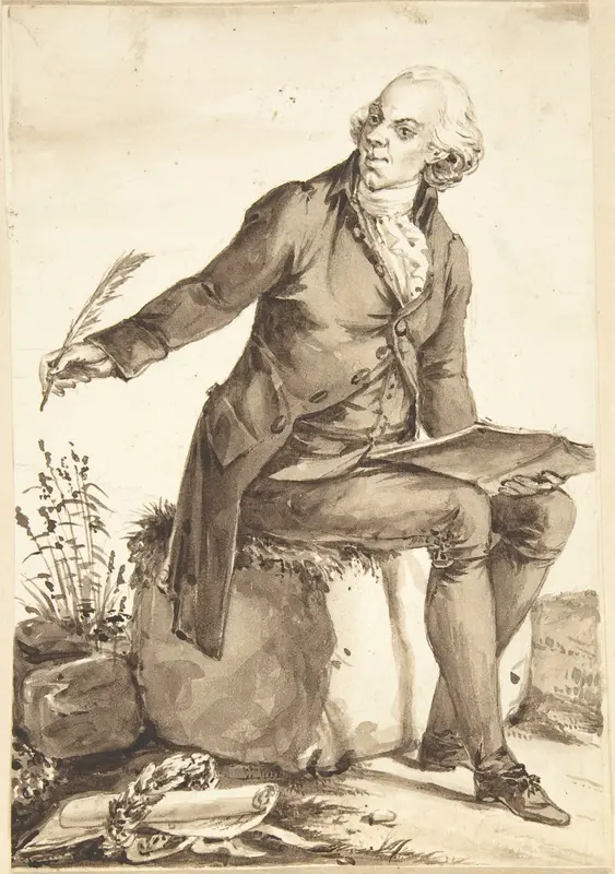 Portrait of Jacques Delille Wall Art by Jean-Baptiste-François Bosio - High-Resolution Digital Print