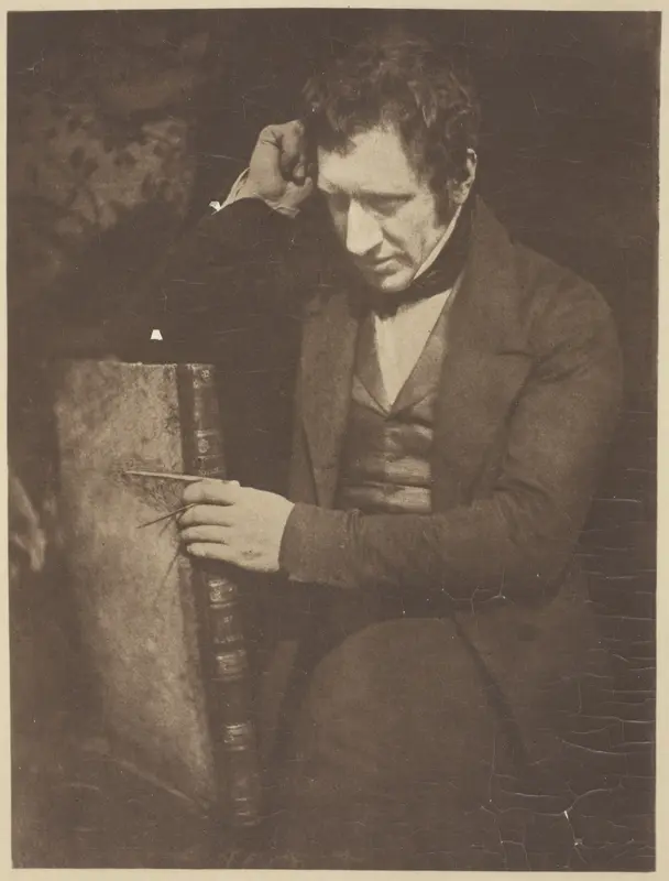 Portrait of James Nasmyth Wall Art by David Octavius Hill - High-Resolution Digital Print