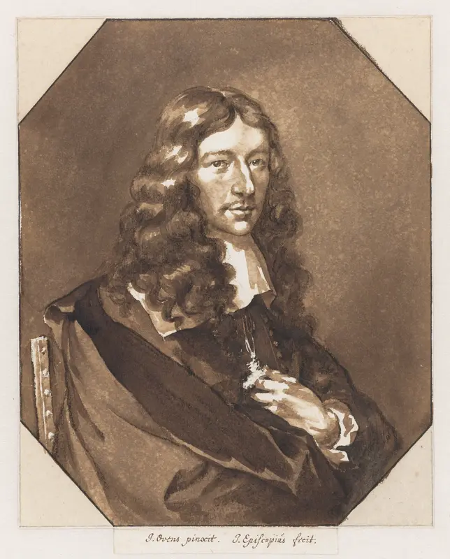 Portrait of Jan de Bisschop Wall Art by Unknown - High-Resolution Digital Print
