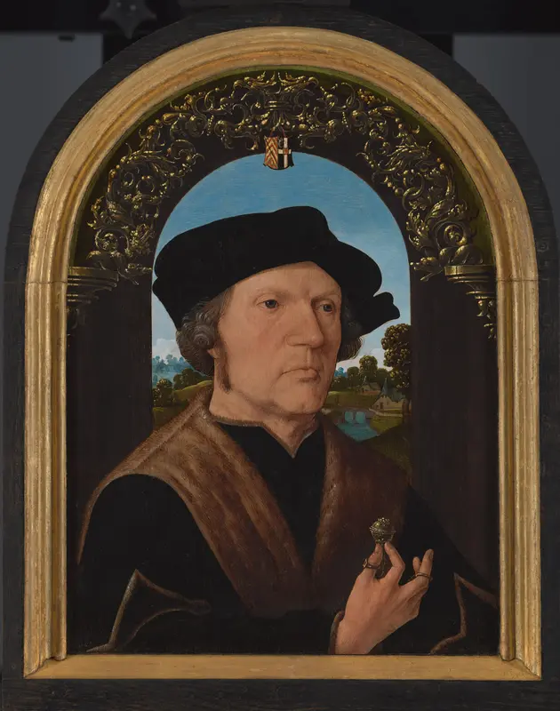 Portrait of Jan Gerritsz van Egmond van de Nijenburg Wall Art by Unknown - High-Resolution Digital Print