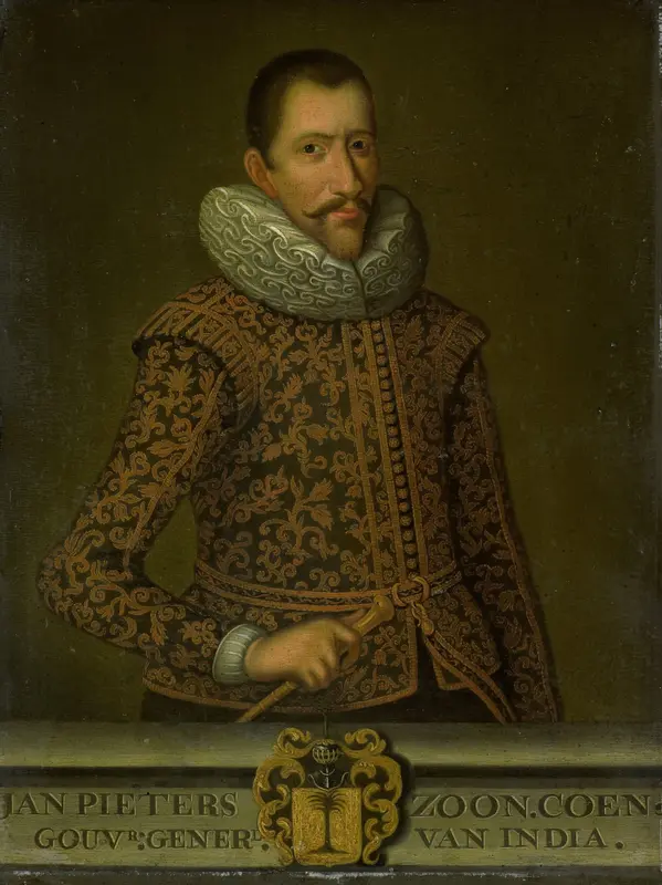 Portrait of Jan Pietersz Coen, Governor-General of the Dutch East Indies Wall Art by anonymous - High-Resolution Digital Print