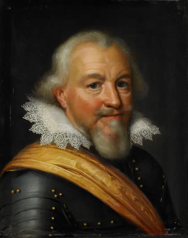 Portrait of Jan the Middle (1561-1623), Count Nassau-Siegen Wall Art by Unknown - High-Resolution Digital Print