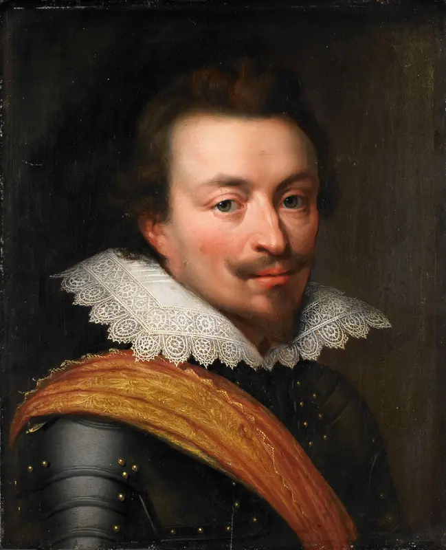 Portrait of Jan the Younger (1583-1638), Count of Nassau-Siegen (Count John VIII of Nassau-Siegen) Wall Art by Unknown - High-Resolution Digital Print