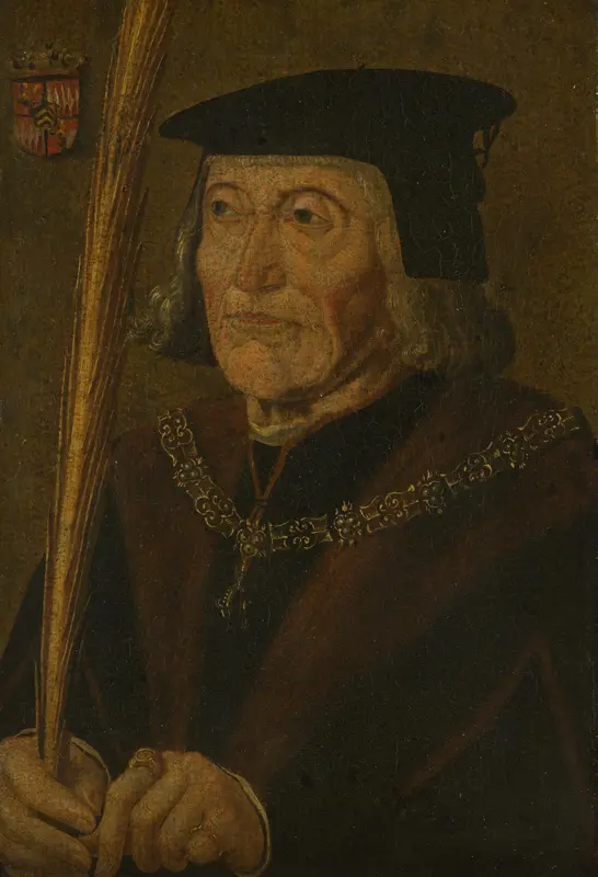 Portrait of Jan van Egmond (1438-1516), Count of Egmond Wall Art by anonymous - High-Resolution Digital Print