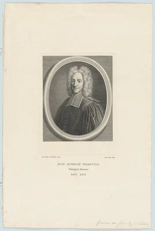 Portrait of Jean Alphonse Turrettini Wall Art by Jean Michel Liotard - High-Resolution Digital Print