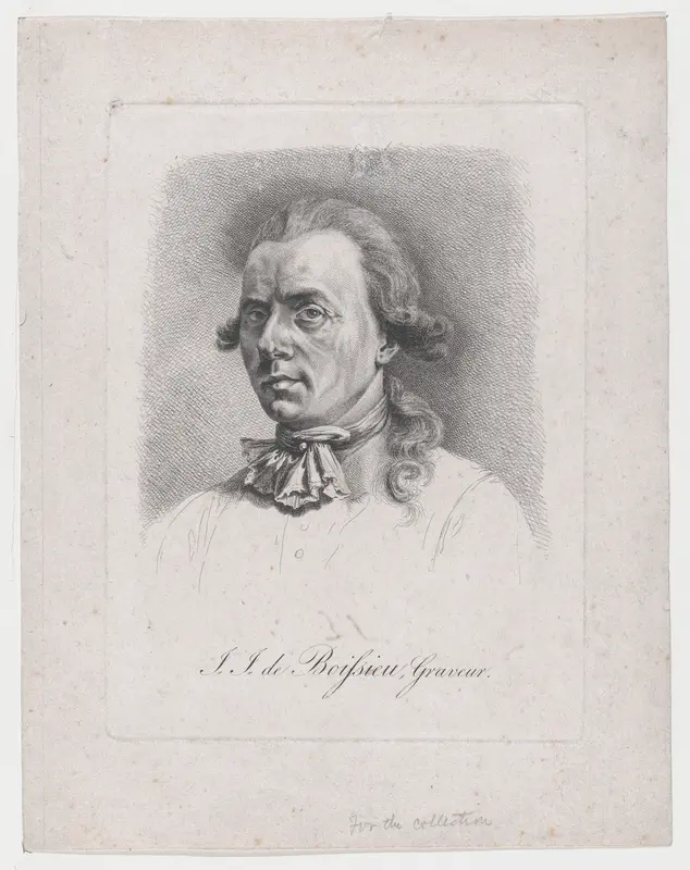 Portrait of Jean-Jacques de Boissieu Wall Art by Anonymous, French, early 19th century - High-Resolution Digital Print