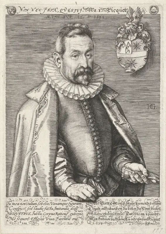 Portrait of Jean Niquet at the Age of 56 Wall Art by Unknown - High-Resolution Digital Print
