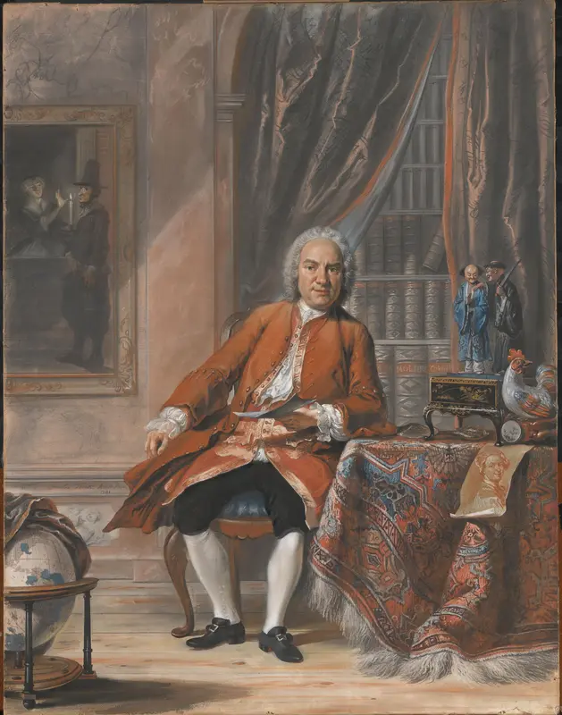 Portrait of Joan Jacob Mauricius, Governor-General of Suriname Wall Art by Cornelis Troost - High-Resolution Digital Print