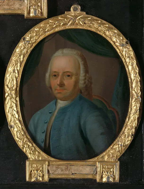 Portrait of Joannes Badon, Poet from Vlaardingen Wall Art by Nicolaas Reyers - High-Resolution Digital Print