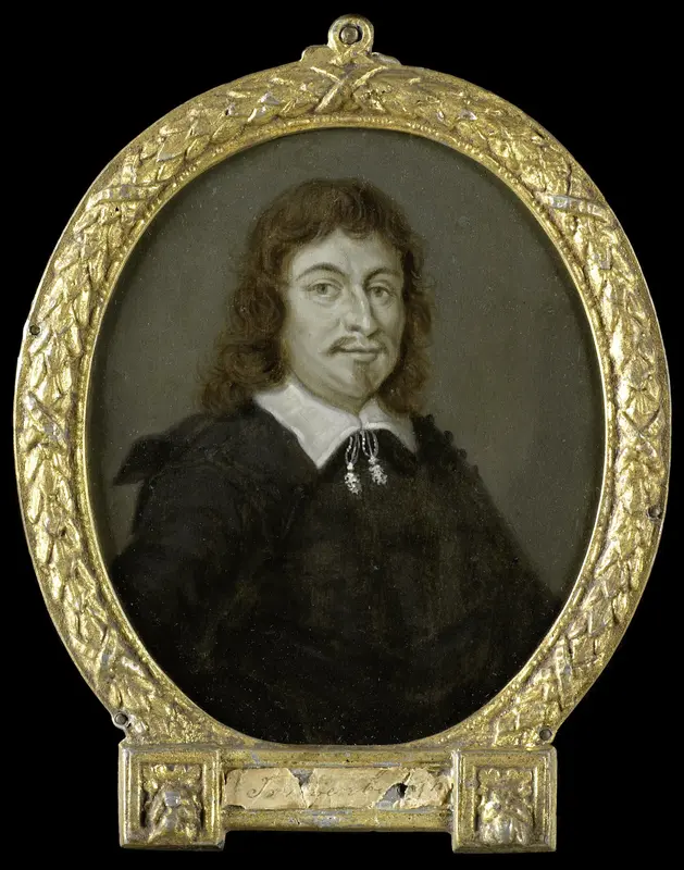 Portrait of Johan van Nijenborgh, Poet in Groningen Wall Art by Arnoud van Halen - High-Resolution Digital Print