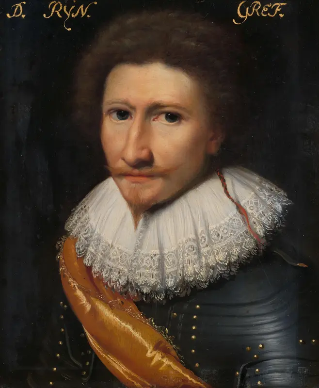 Portrait of Johann Conrad von Salm (1590-1625), Waldgrave and Rhinegrave of Dhaun Wall Art by Unknown - High-Resolution Digital Print