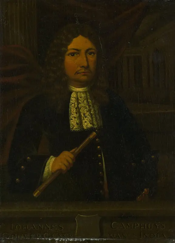 Portrait of Johannes Camphuys, Governor-General of the Dutch East Indies Wall Art by Unknown - High-Resolution Digital Print