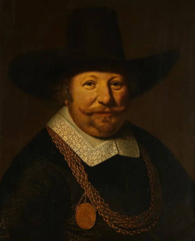 Portrait of Joos van Trappen, called Banckert, Vice-Admiral of Zeeland Wall Art by anonymous - High-Resolution Digital Print