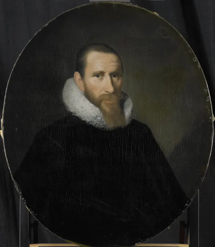 Portrait of Joost van Coulster, Director of the Rotterdam Chamber of the Dutch East India Company, elected 1630 Wall Art by Pieter van der Werff - High-Resolution Digital Print