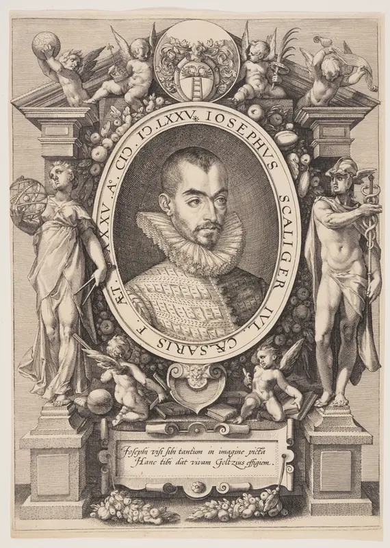 Portrait of Josephus Justus Scaliger