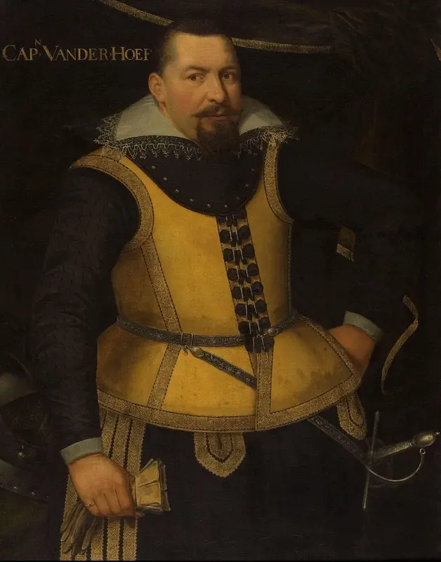Portrait of Karel van der Hoeven Wall Art by anonymous - High-Resolution Digital Print